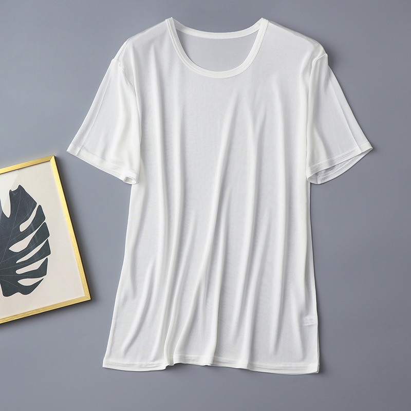 Men's Breathable Loose-Fit Crew Neck T-Shirt